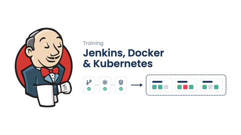 Folie zu Jenkins, Docker und Kubernetes
