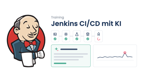 Folie zu Jenkins CI/CD mit KI