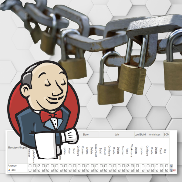 Jenkins Rollen, Rechte, Sicherheit