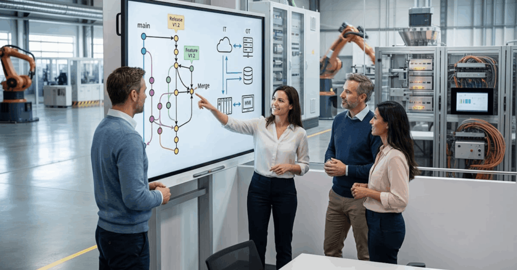 Team an DevOps-Pipeline in Fabrik