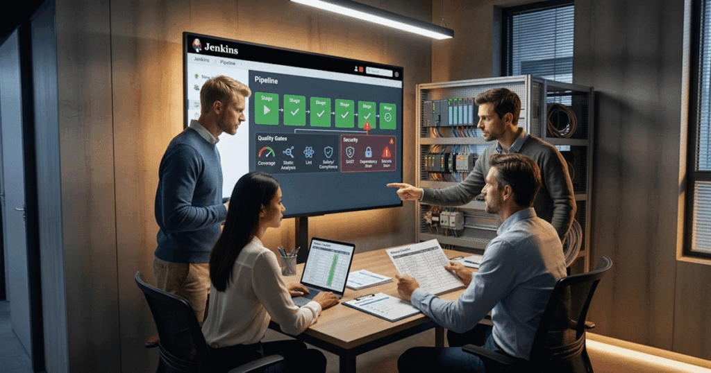 CI & CD für PLC Industrail DevOps